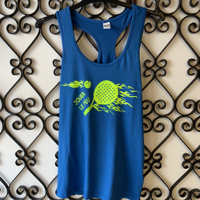 Débardeur femme technique « jouer le feu »