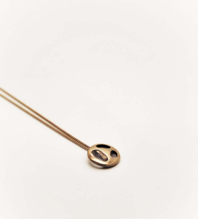 Colar Circulos Orgânicos Oco KAI01PL003