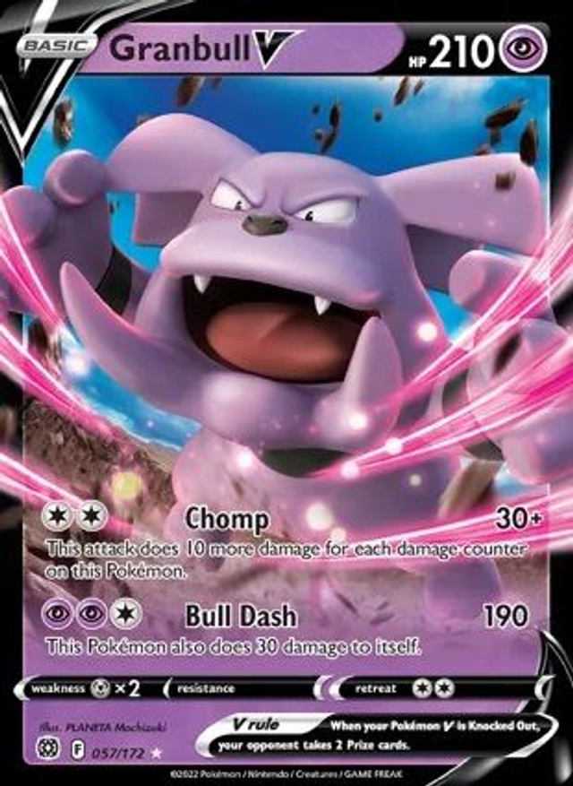 Granbull V - 057/172 (Rare Holo V)