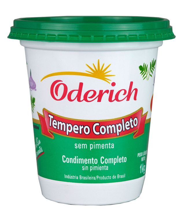 Tempero arisco sem pimenta 300 gr- Oderich