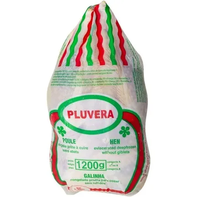 Frozen Pluvera Whole Chicken- 1200g