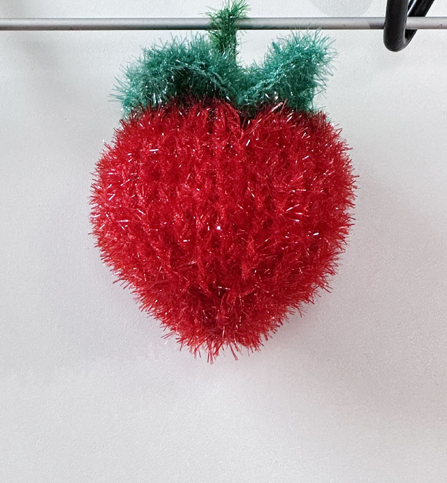 Tawashi, éponge écologique TOMATE