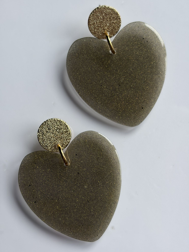 KISS'KISS aux cœurs kakis