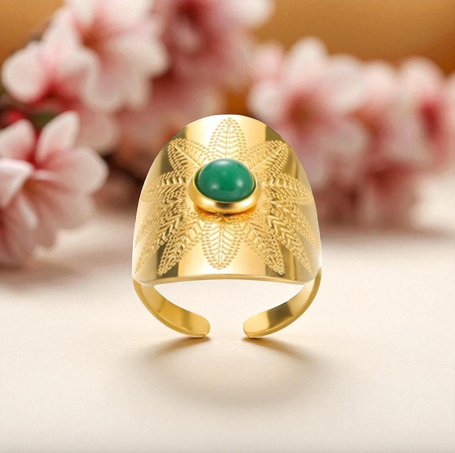 Bague BALIZA | ajustable en acier inoxydable 