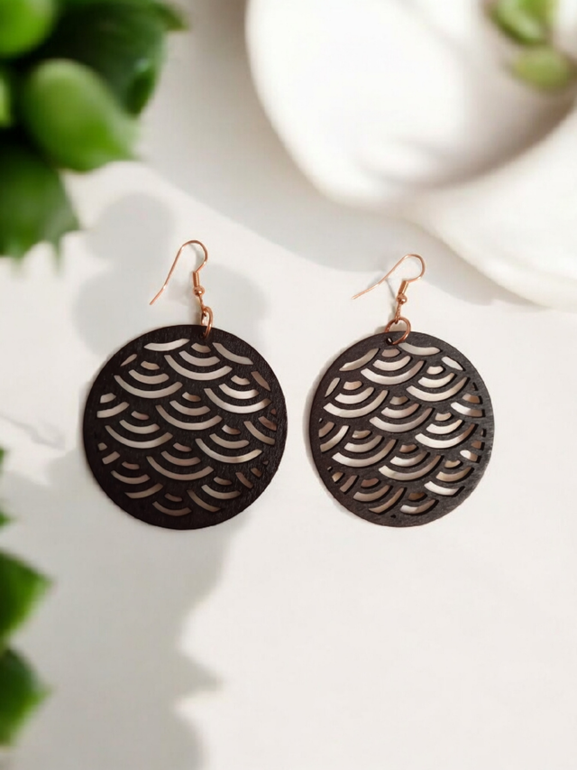 Boucles d’oreilles “Sénégal Ocean Waves”