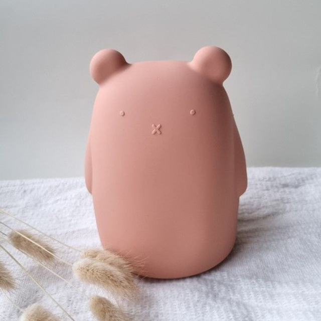 Tirelire souple en silicone - Bear Earth - RAMMELAARTJE 
