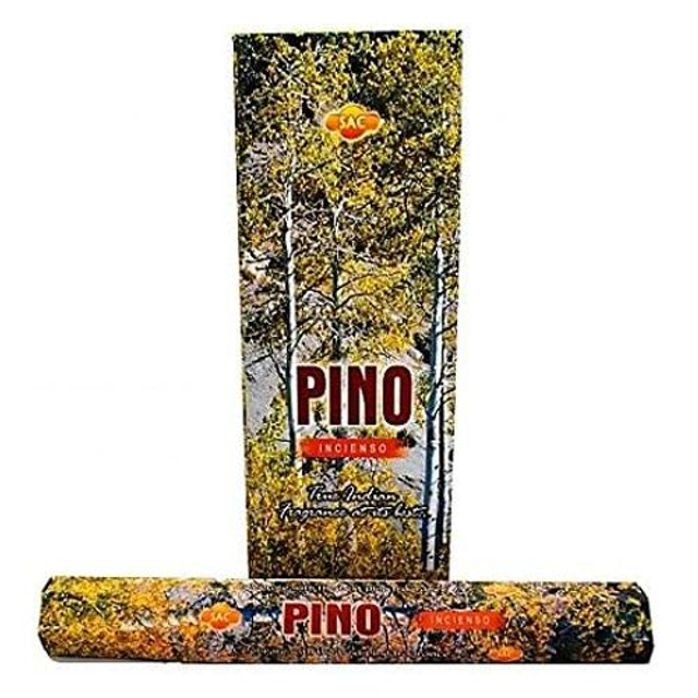 Caja GRANDE  6 uni. Incienso Sac Pino
