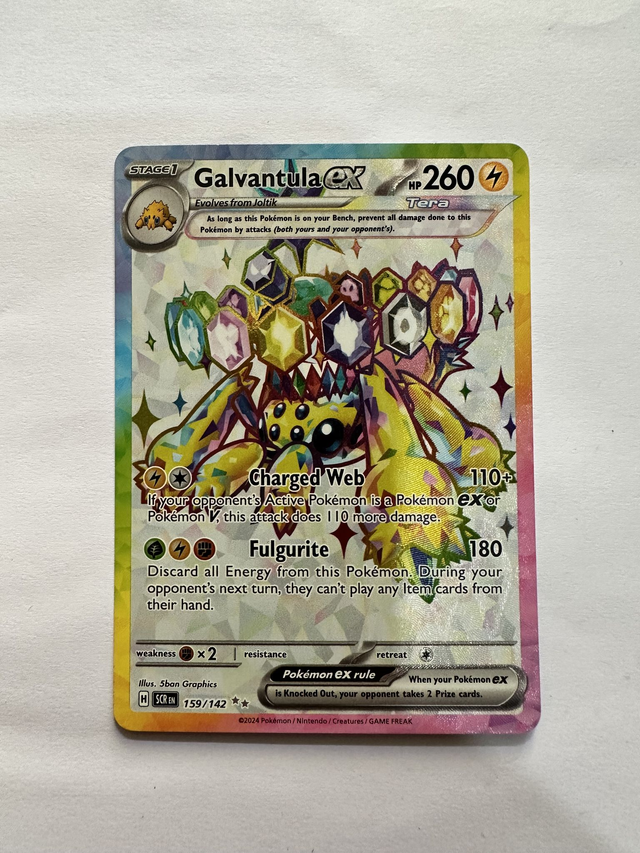 Galvantula ex – Secret Rare (159/142) Stellar Crown 