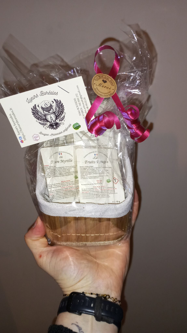 Panier fondants parfumés