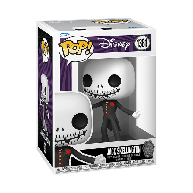 Funko - DISNEY - THE NIGHTMARE BEFORE CHRISTMAS - POP Funko 1381 - Jack Skellington