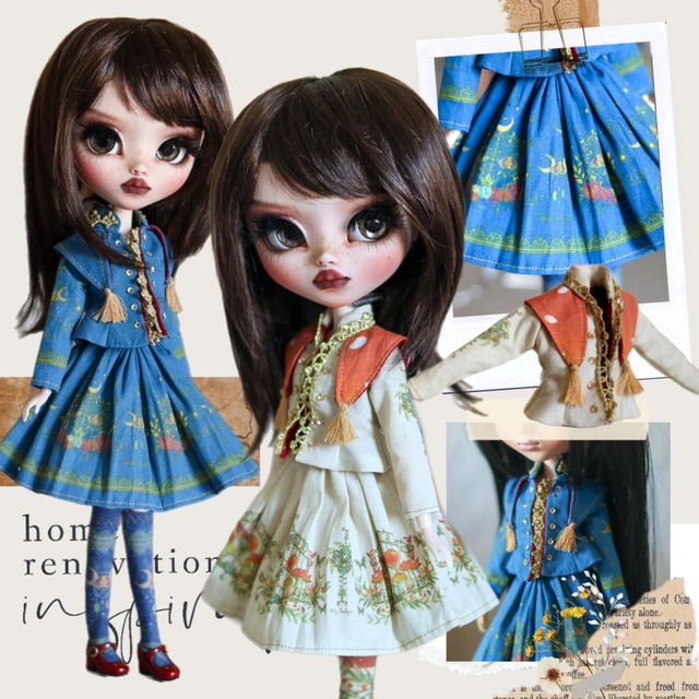 Garden of Fairies and Witches Jacket set