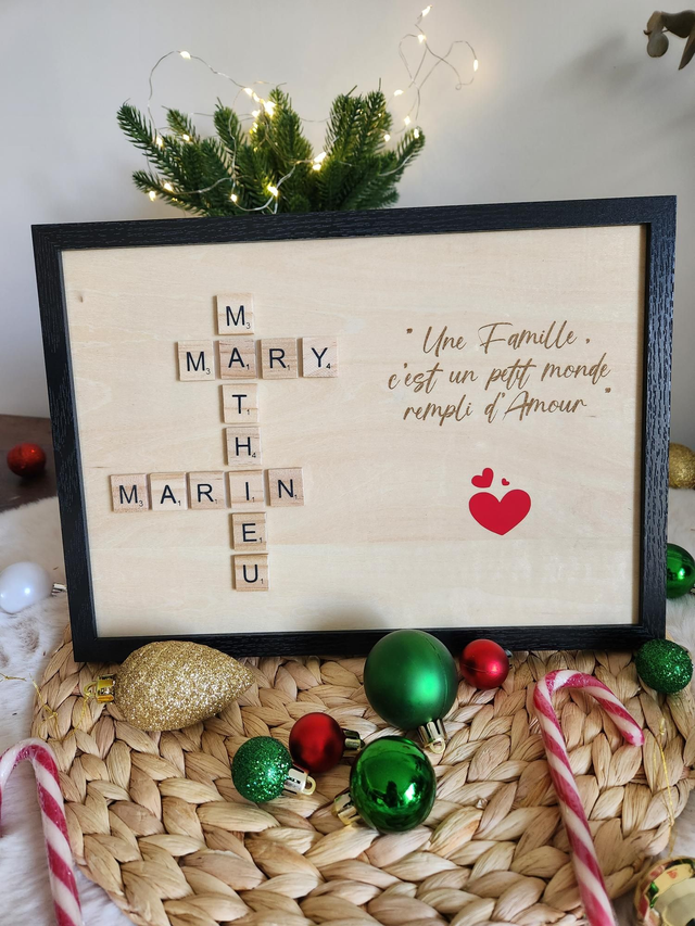 Cadre Famille personnalisé 