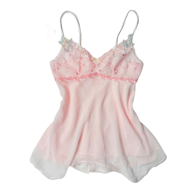 Pink Princess floral cami 