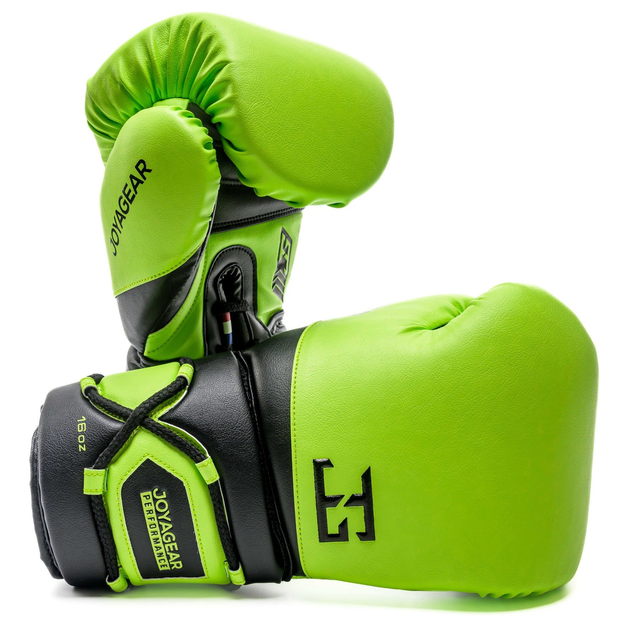 Joyagear Performance Veters Bokshandschoenen Limoengroen/Zwart