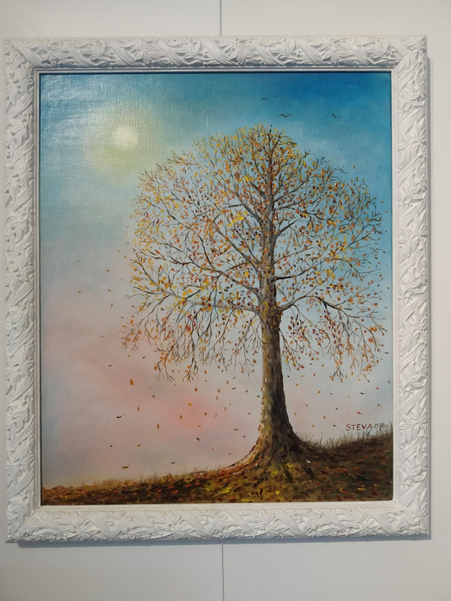 "Aubade", Huile sur toile 2016