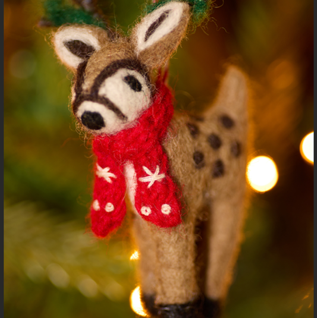 Felt Reindeer