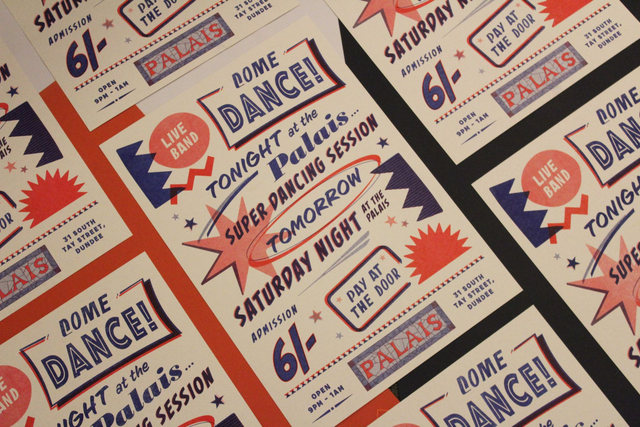 Dancin at the Palais | A3 Risograph Print