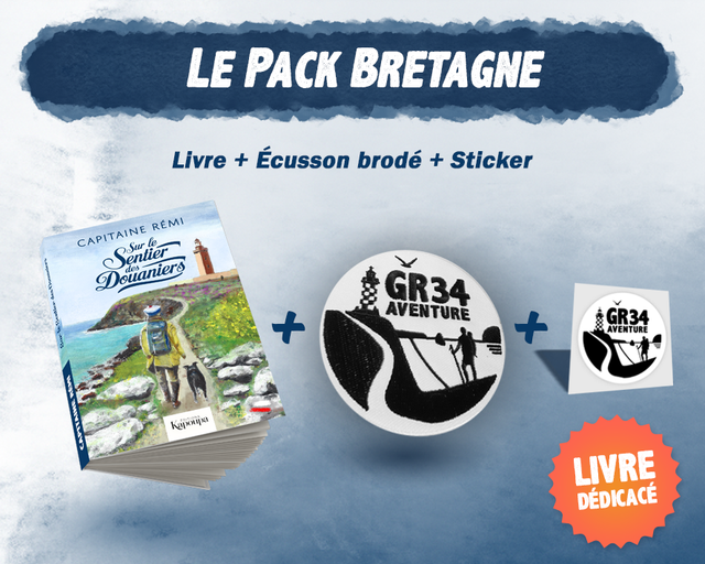 Pack GR34 (livre + écusson + sticker)