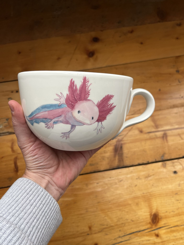 Riesenhäferl Axolotl