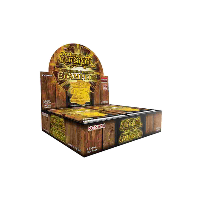 Booster Box Quarter Century Stampede English 1 Edition _ Yu-Gi-Oh 25th