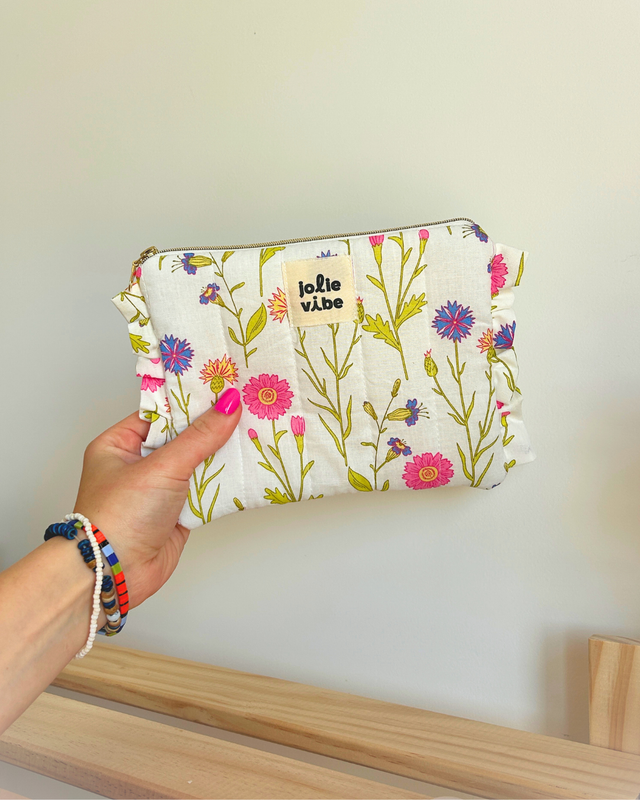 Fleurs multicolore - Pochette