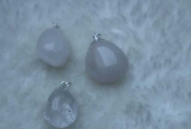 pendentif en cristal de roche