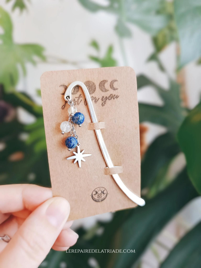 MARQUE-PAGES - LA TISSEUSE D&#039;ÉTOILES