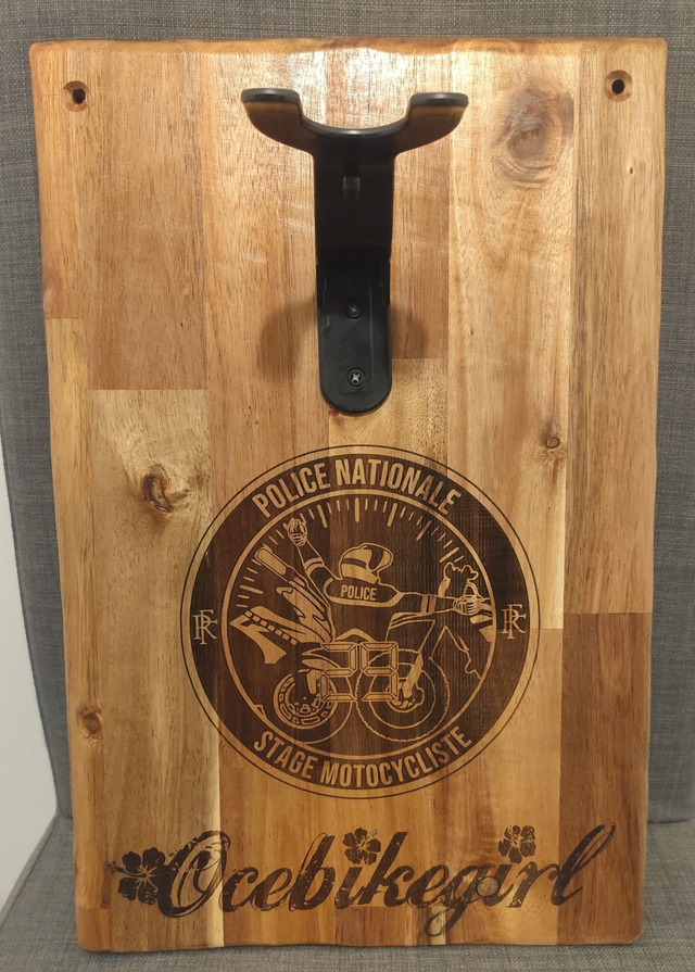 Support mural de casque