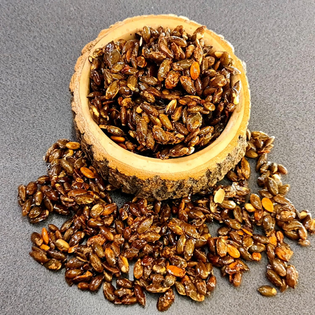 Gebrannte Kürbiskerne