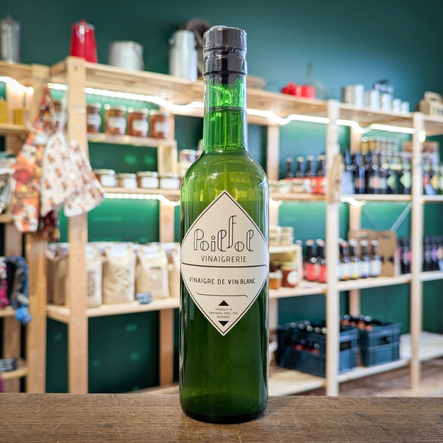 Vinaigre vieilli 18 mois en fût de chêne - Poilfol