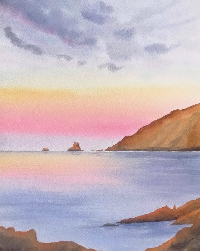 Roques de Salmor - ORIGINAL 20 x 26 cm 