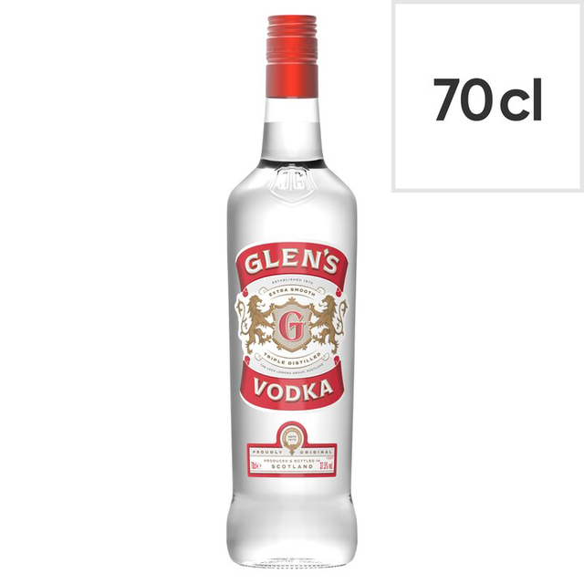 Glen's Vodka 70cl 37.5% Vol Price marked 