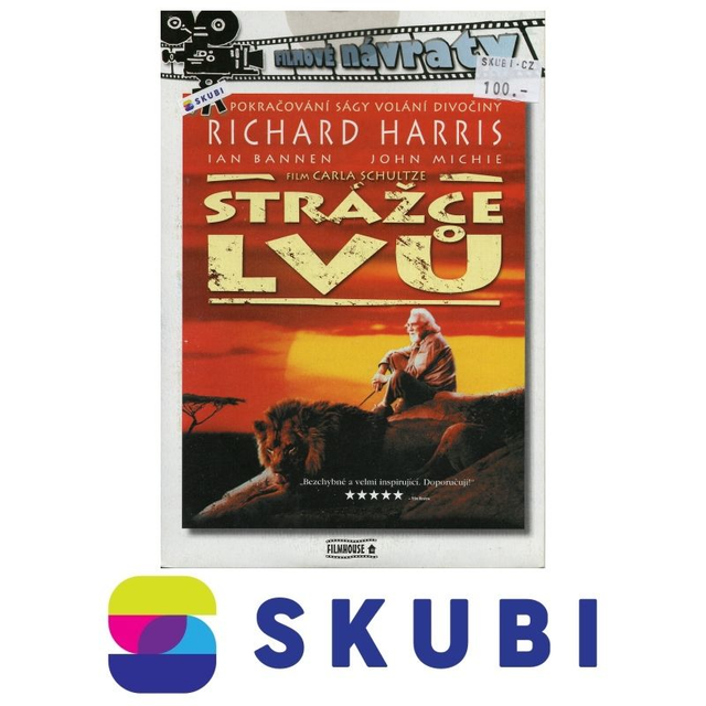 DVD Strážce lvů / To Walk With Lions - česky, anglicky