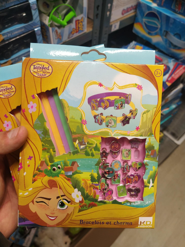 COFFRET CREATIF BRACELETS RAIPONCE