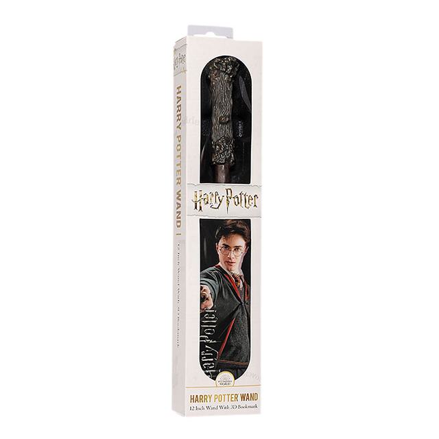 Baguette magique de Harry Potter avec marque page