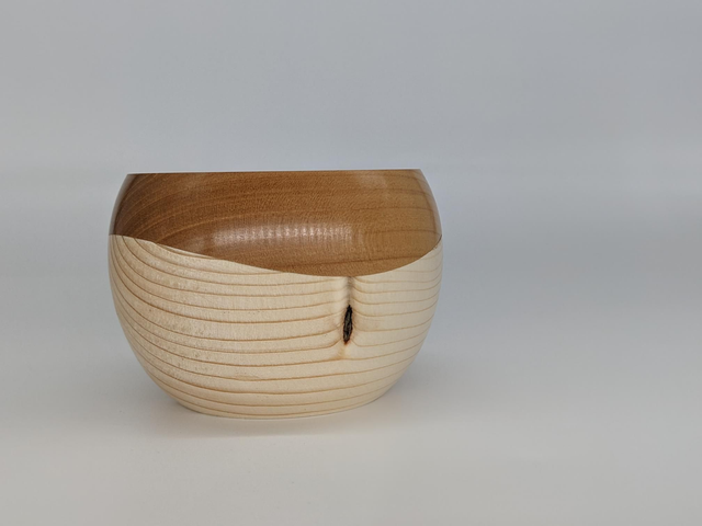 Bol vague Merisier &amp; Sapin