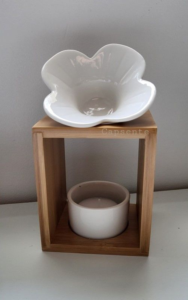 Brûleur Bambou pour Cire et Huile 
