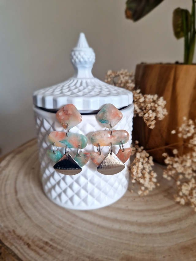 Éclatante / Boucles d'oreilles 