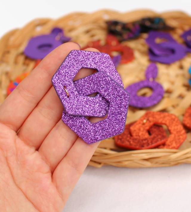 Astra • violet pailleté