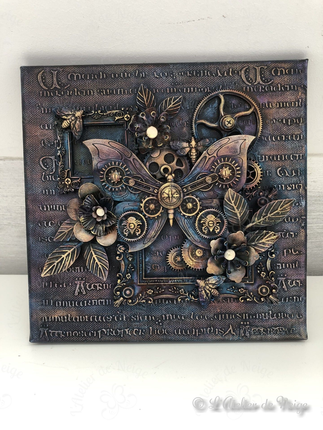 Tableau Papillon Mécanique