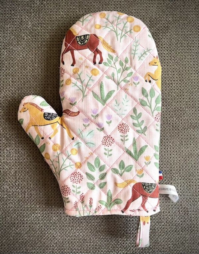Gant de cuisine Chevaux - Taille L