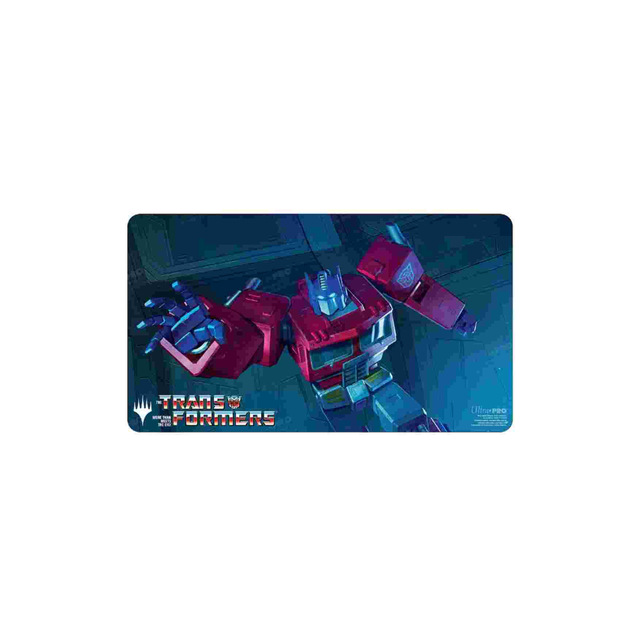 Magic Double Sided Playmat &quot;Optimus Prime&quot; Secret Lair Darksteel Colossus - Ultra Pro 