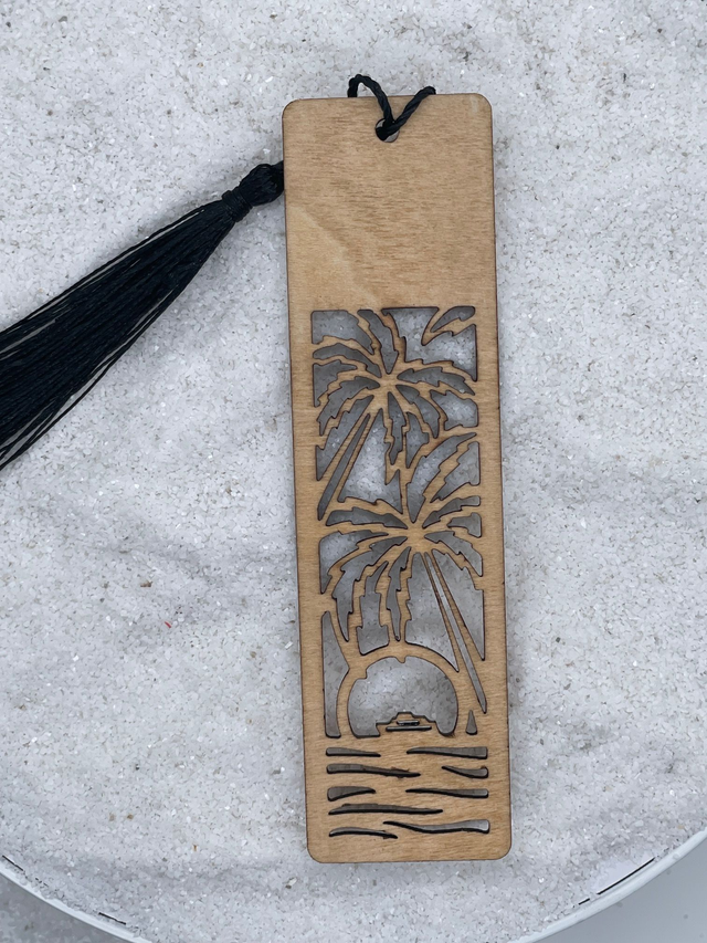 Marque page Cocotiers.