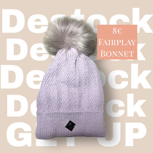 Fairplay bonnet glitter