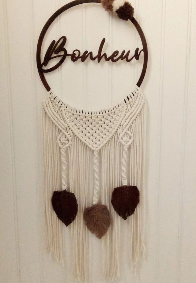 Attrape rêve personnalisé