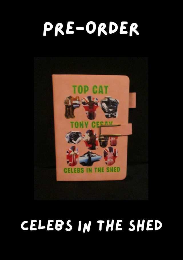 Tony Cesay (Green &amp; Yellow Logo) Pink A5 Lined Note Book (ABA Champion Boxer) PRE-ORDER BUY NOW