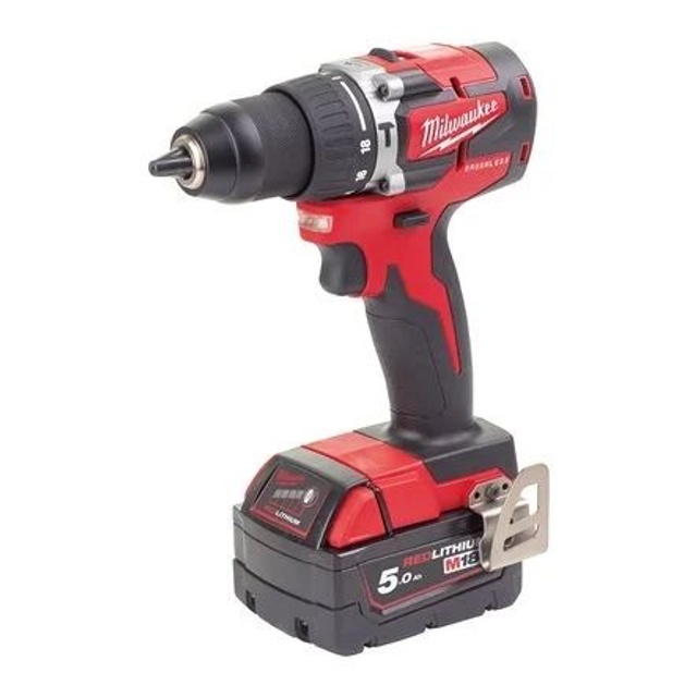 Taladro Percutor compacto sin escobillas  MILWAUKEE  M18 CBLPD-502C