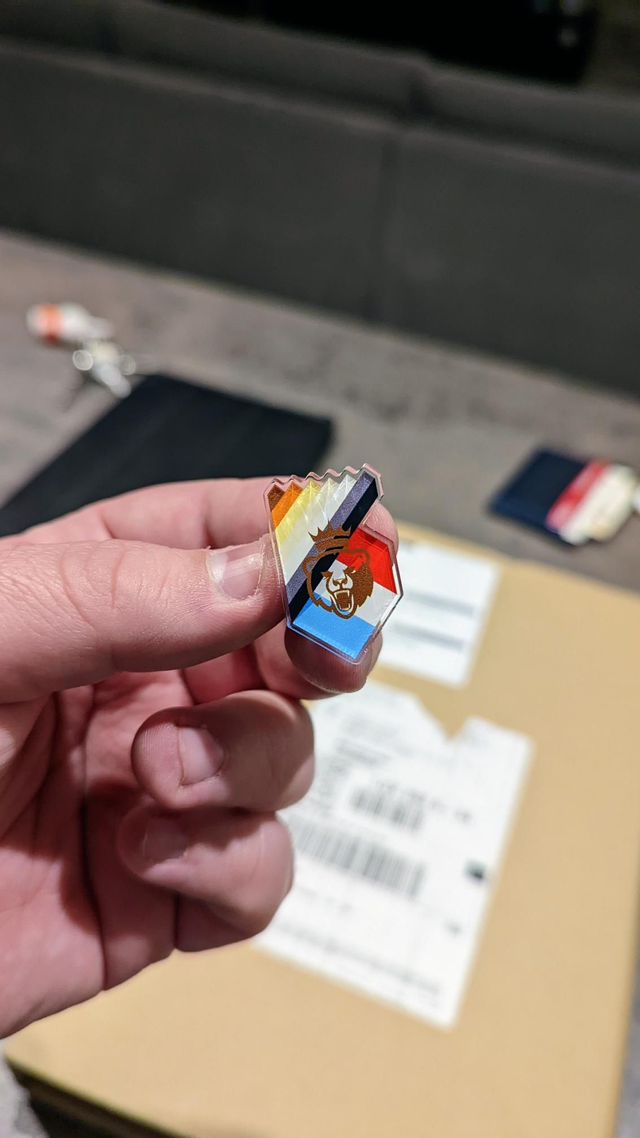 Bear Dukes Luxembourg Pin&#039;s 