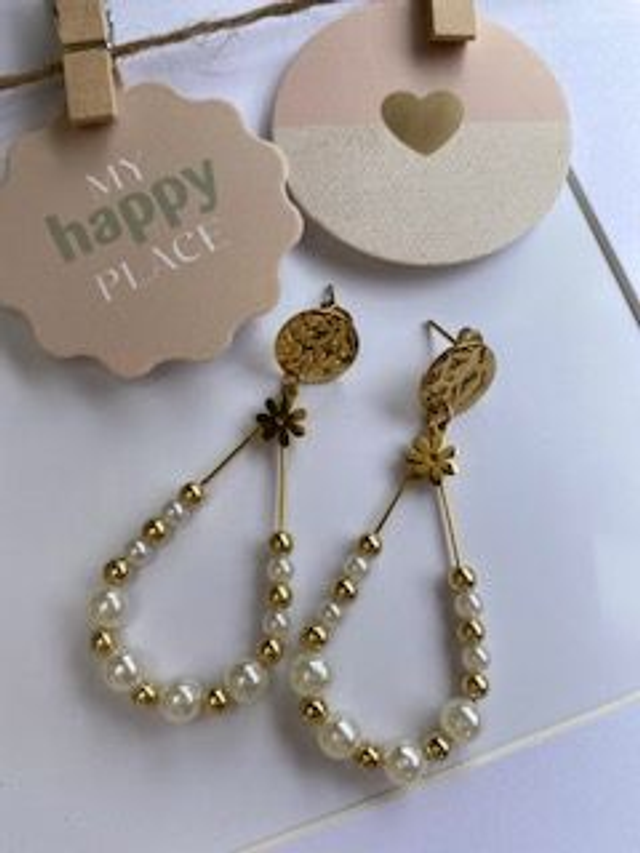Boucles d'oreilles Perles 