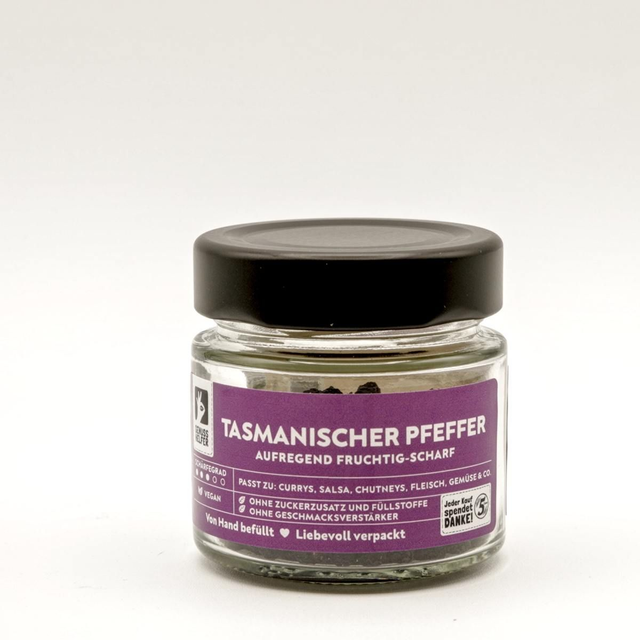 Tasmanischer Pfeffer, ganz 25g